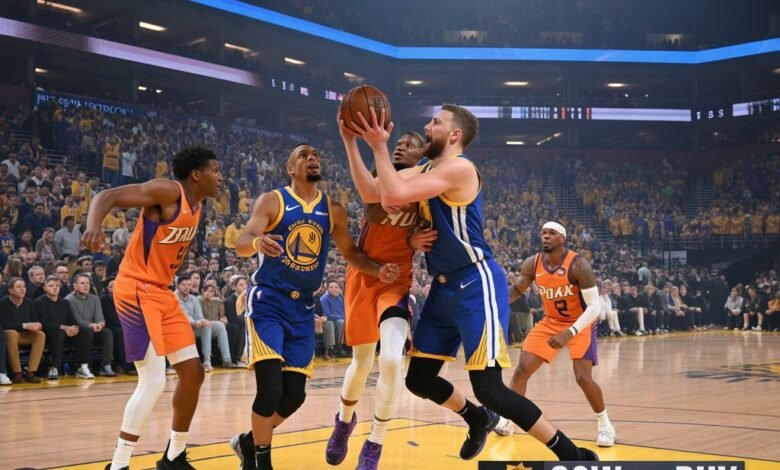 golden state warriors vs phoenix suns match player stats