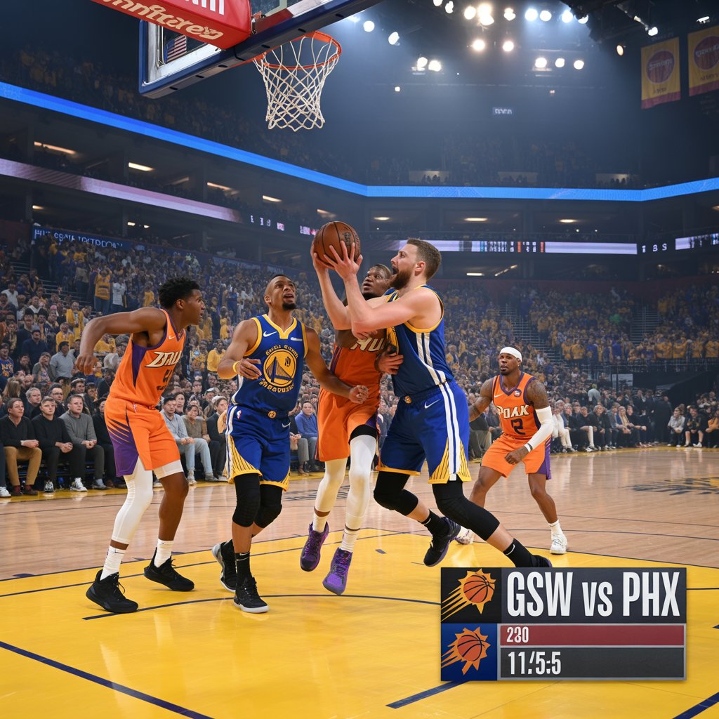 golden state warriors vs phoenix suns match player stats