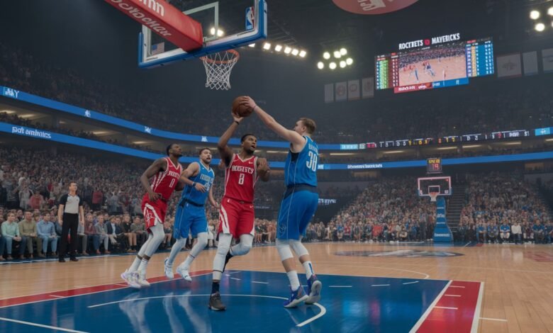 houston rockets vs dallas mavericks match player stats