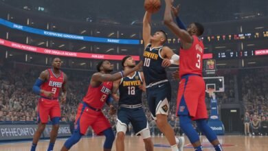 la clippers vs denver nuggets match player stats