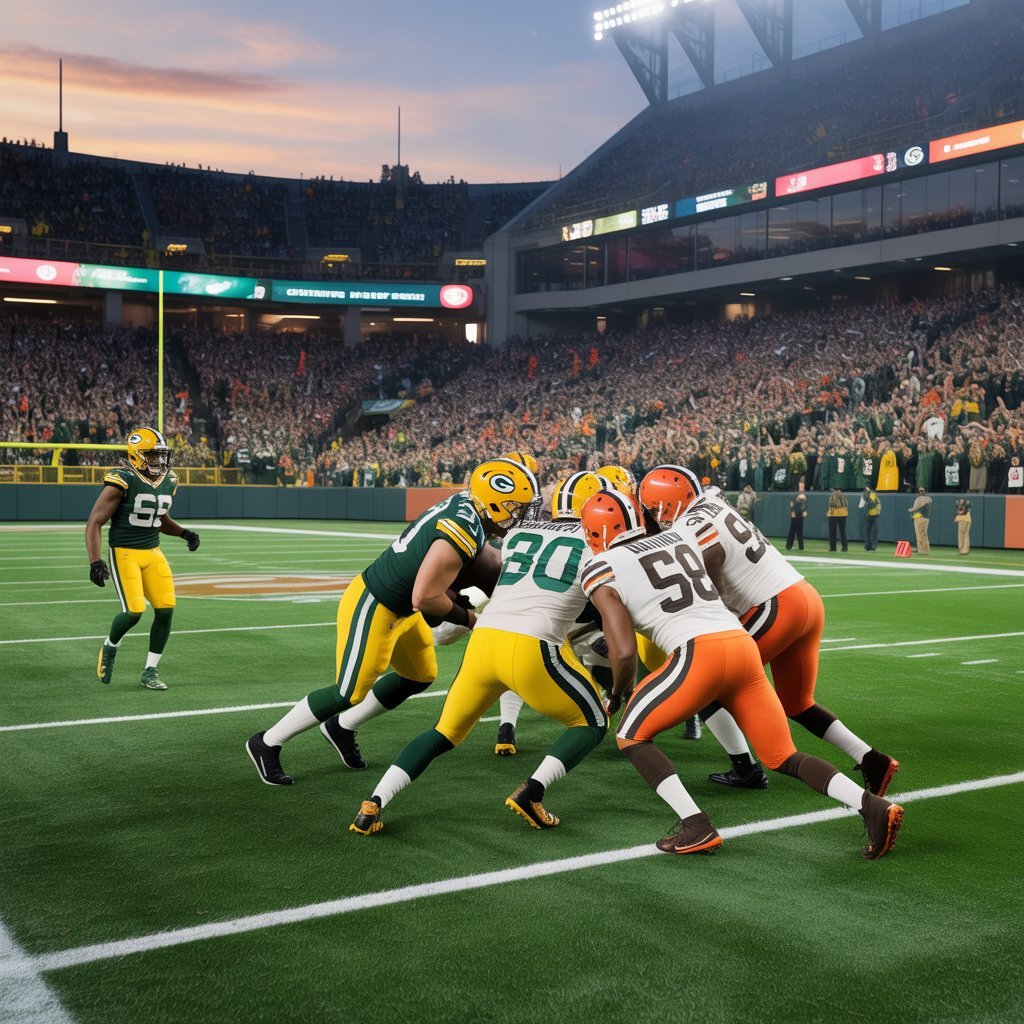 green bay packers vs cleveland browns match player stats