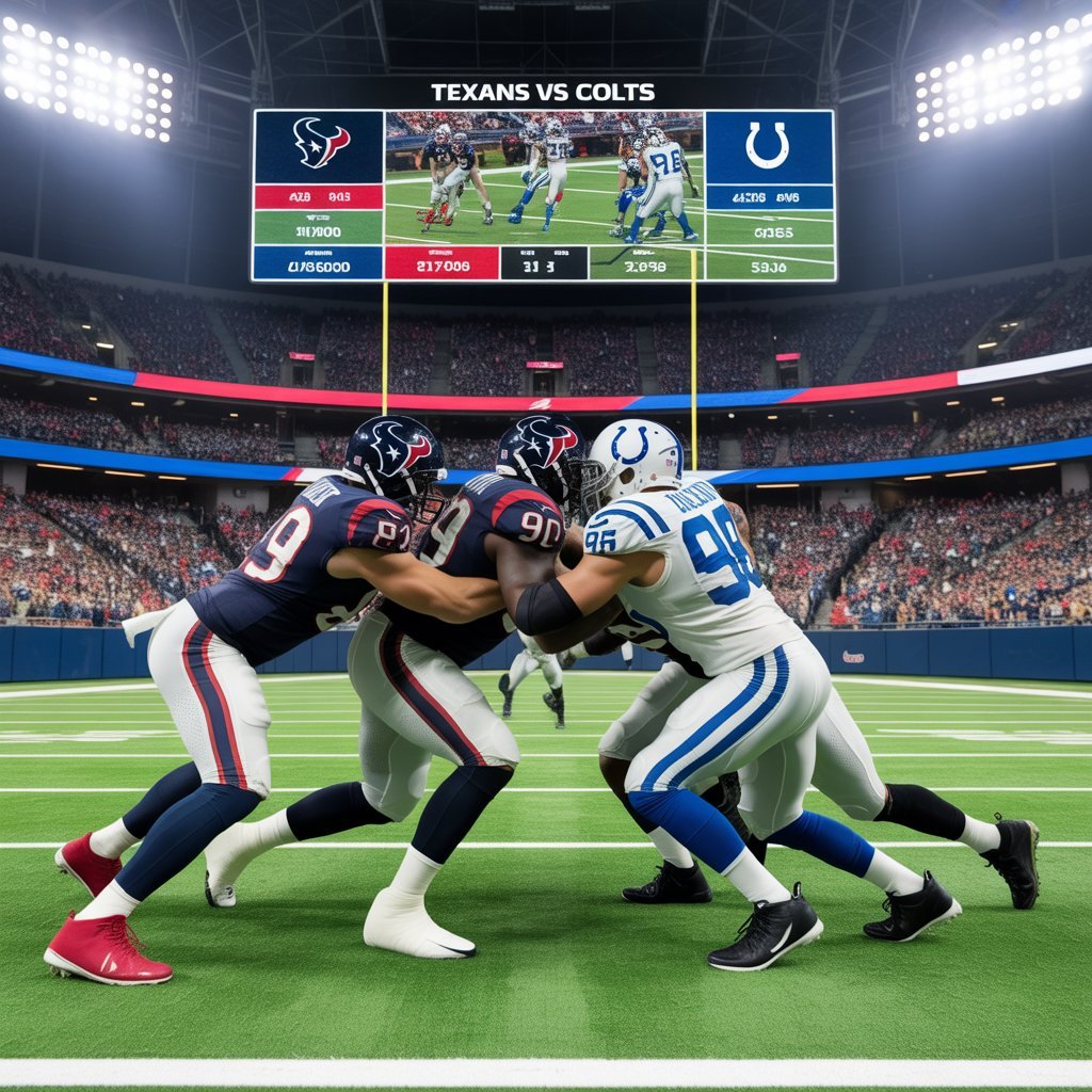 houston texans vs indianapolis colts match player stats