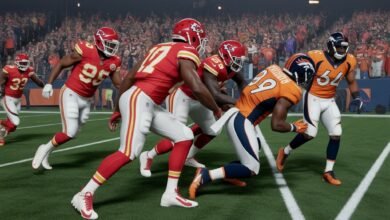 kansas city chiefs vs denver broncos match player stats