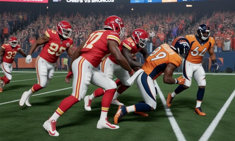 kansas city chiefs vs denver broncos match player stats