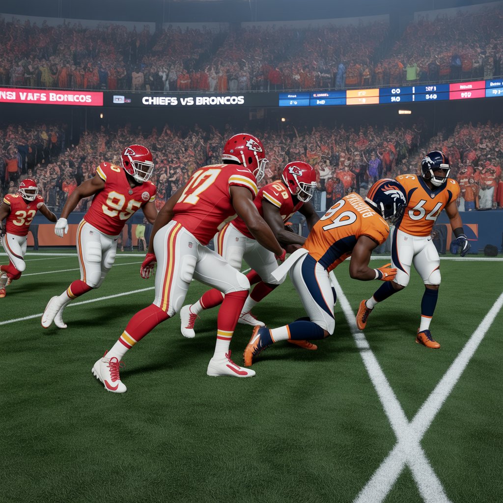 kansas city chiefs vs denver broncos match player stats