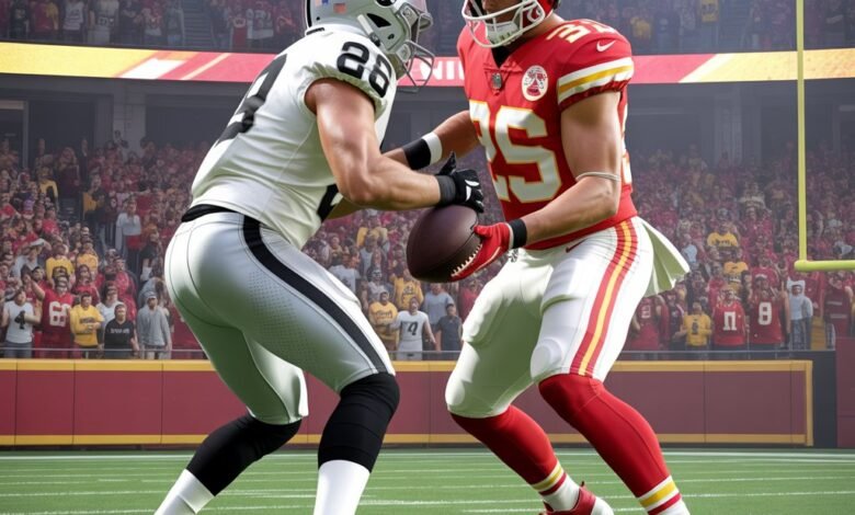 kansas city chiefs vs las vegas raiders match player stats