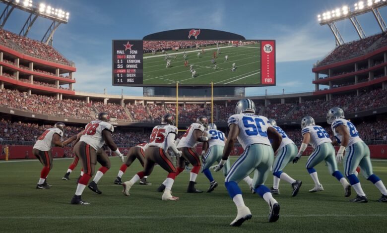 tampa bay buccaneers vs dallas cowboys match player stats