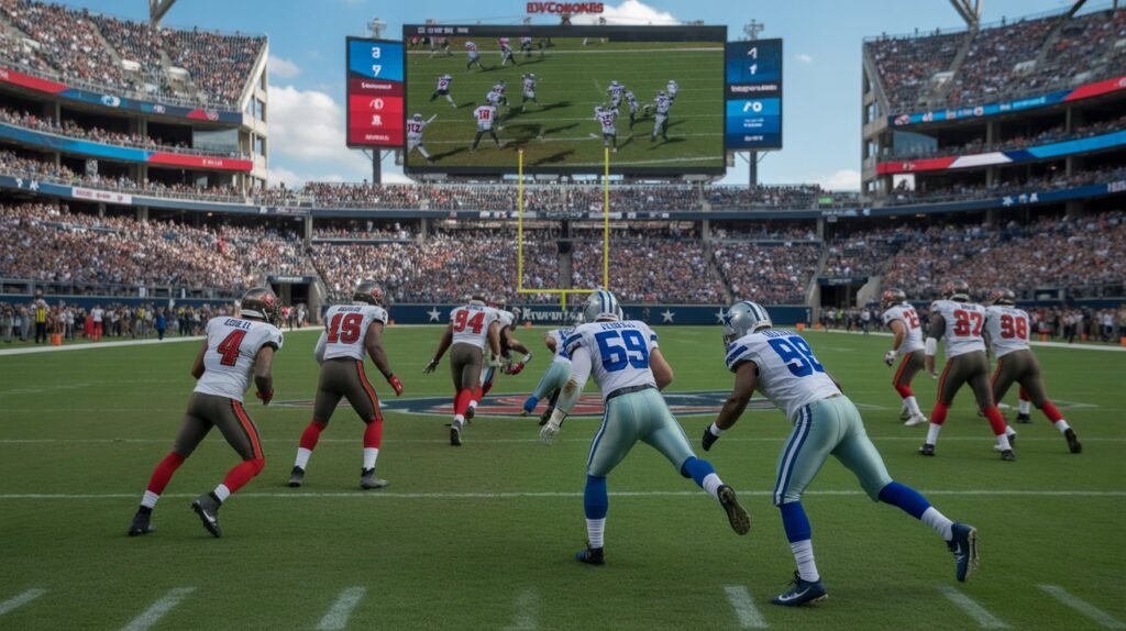tampa bay buccaneers vs dallas cowboys match player stats