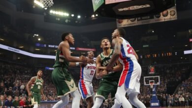 milwaukee bucks vs detroit pistons match player stats