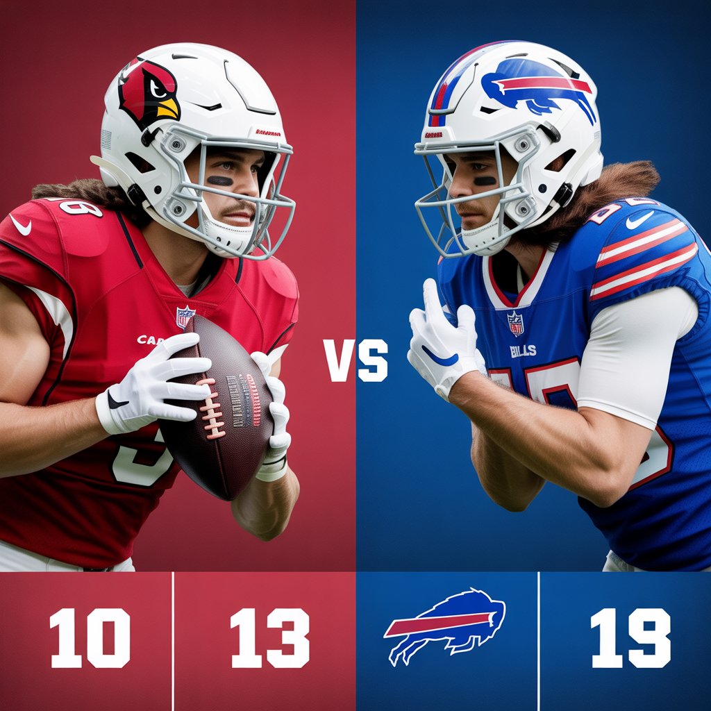 arizona cardinals vs buffalo bills match player stats