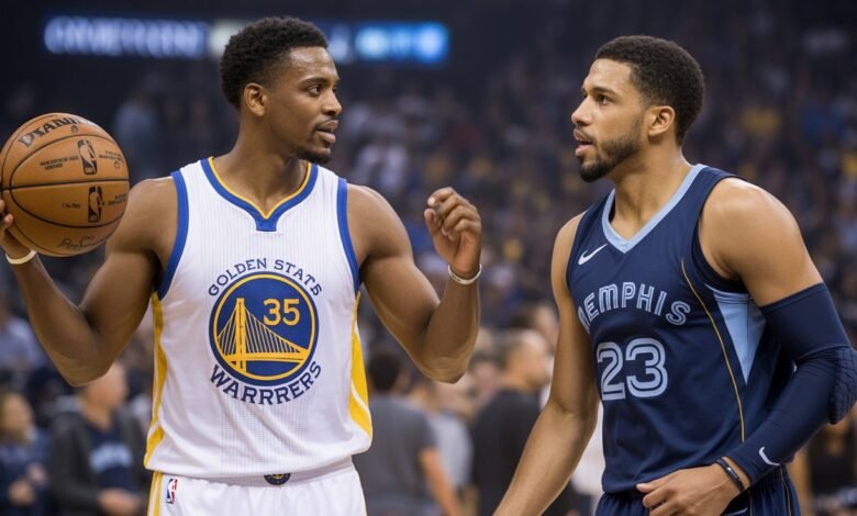 golden state warriors vs memphis grizzlies match player stats