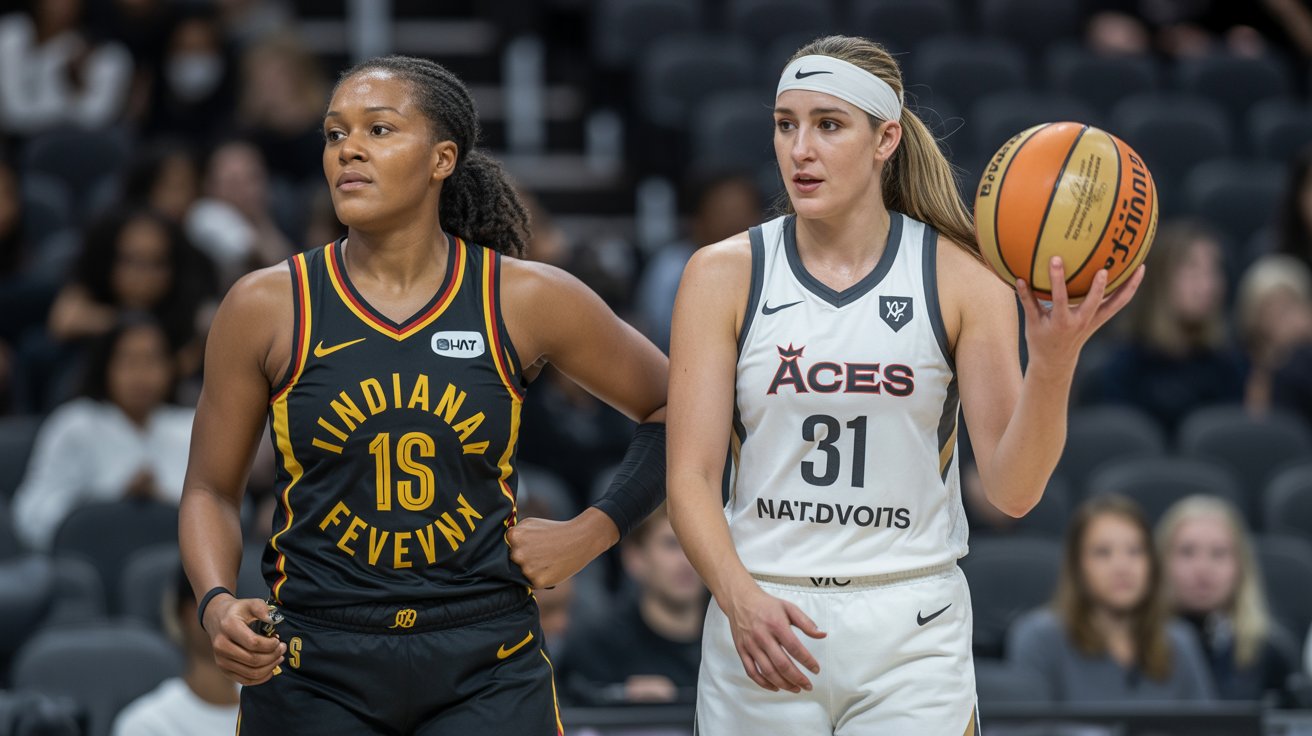 indiana fever vs las vegas aces match player stats