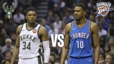 milwaukee bucks vs okc thunder match player stats
