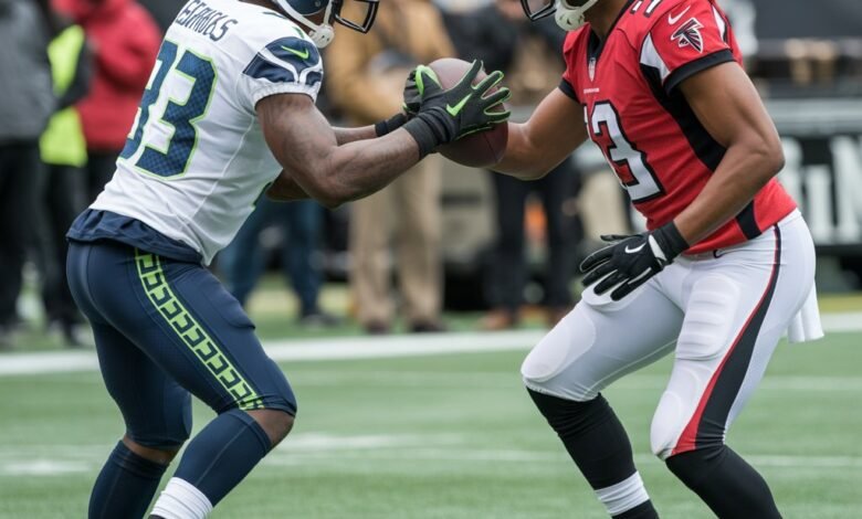 seahawks vs atlanta falcons match player stats