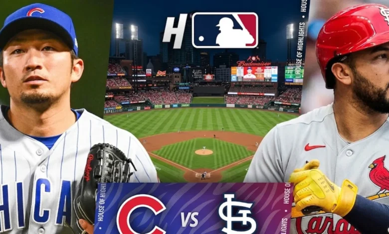 St Louis Cardinals vs Chicago Cubs match stats