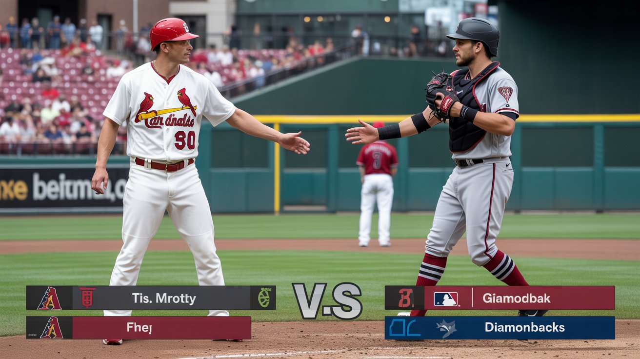 st. louis cardinals vs diamondbacks match player stats