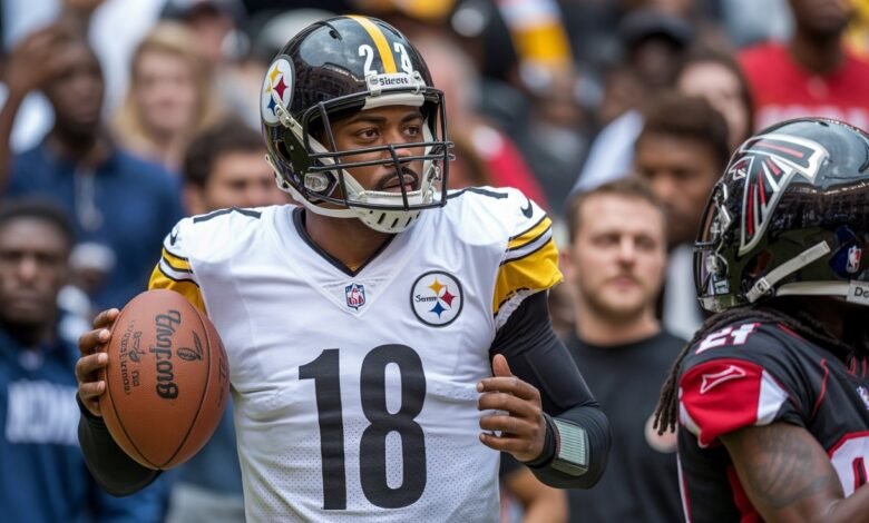 steelers vs atlanta falcons match player stats