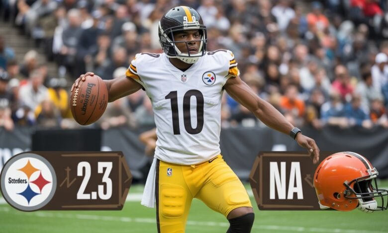 steelers vs cleveland browns match player stats