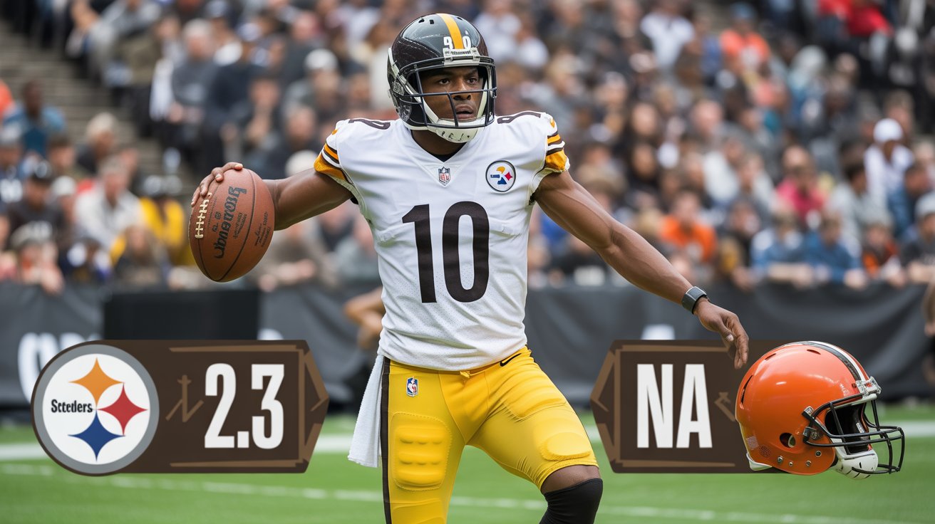 steelers vs cleveland browns match player stats