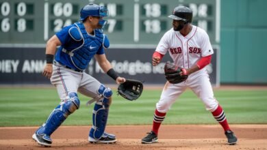 texas rangers vs red sox match player stats