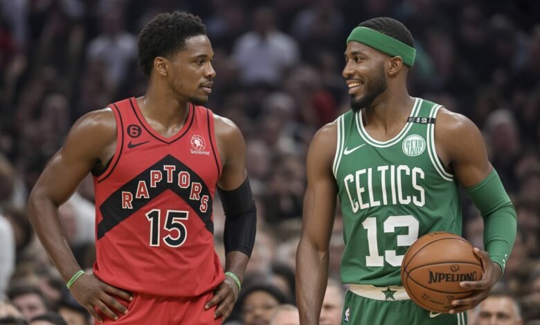 toronto raptors vs boston celtics match player stats