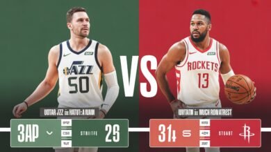 utah jazz vs houston rockets match player stats