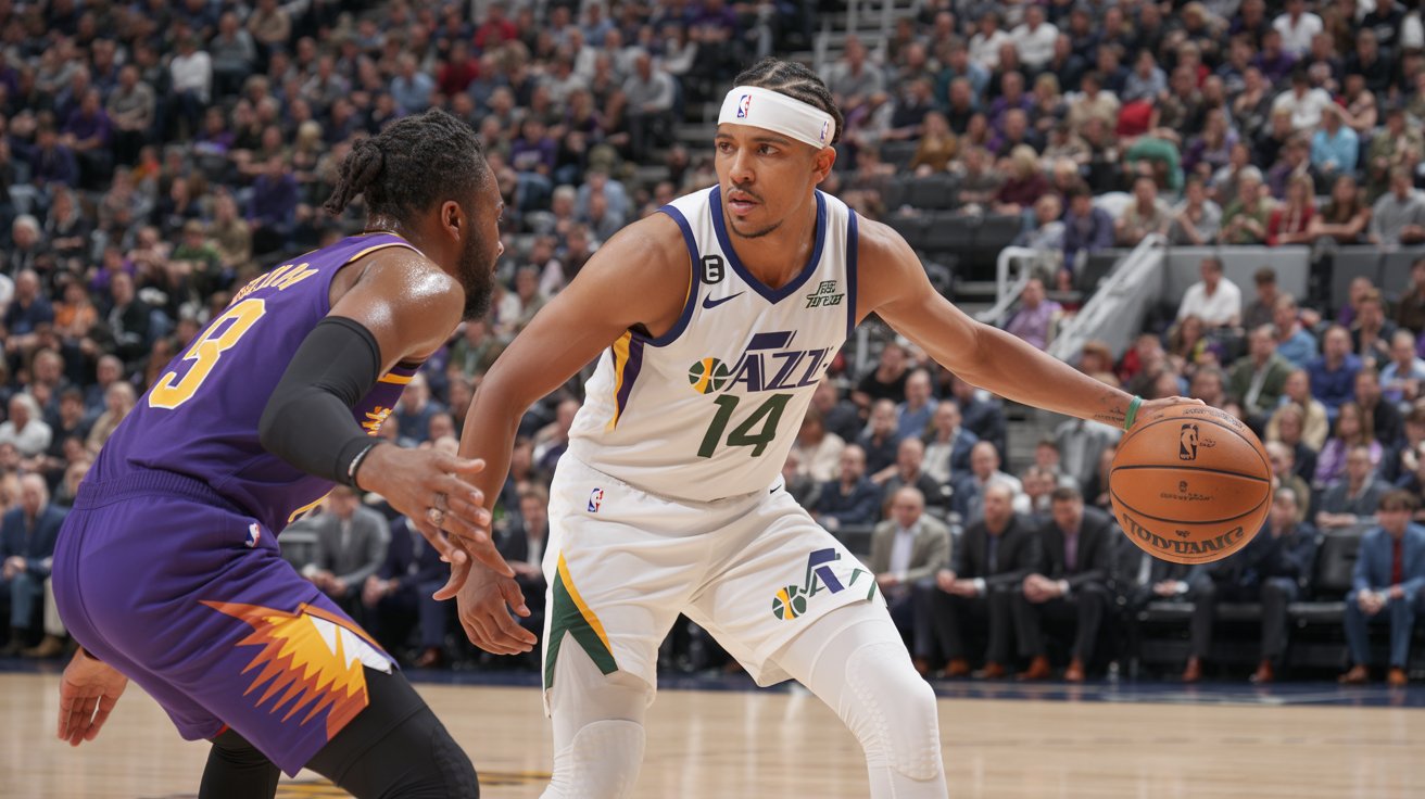 utah jazz vs phoenix suns match player stats