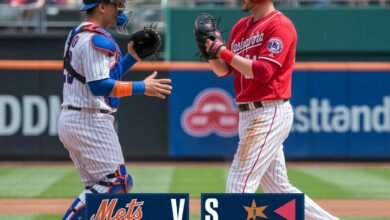 washington nationals vs mets match player stats