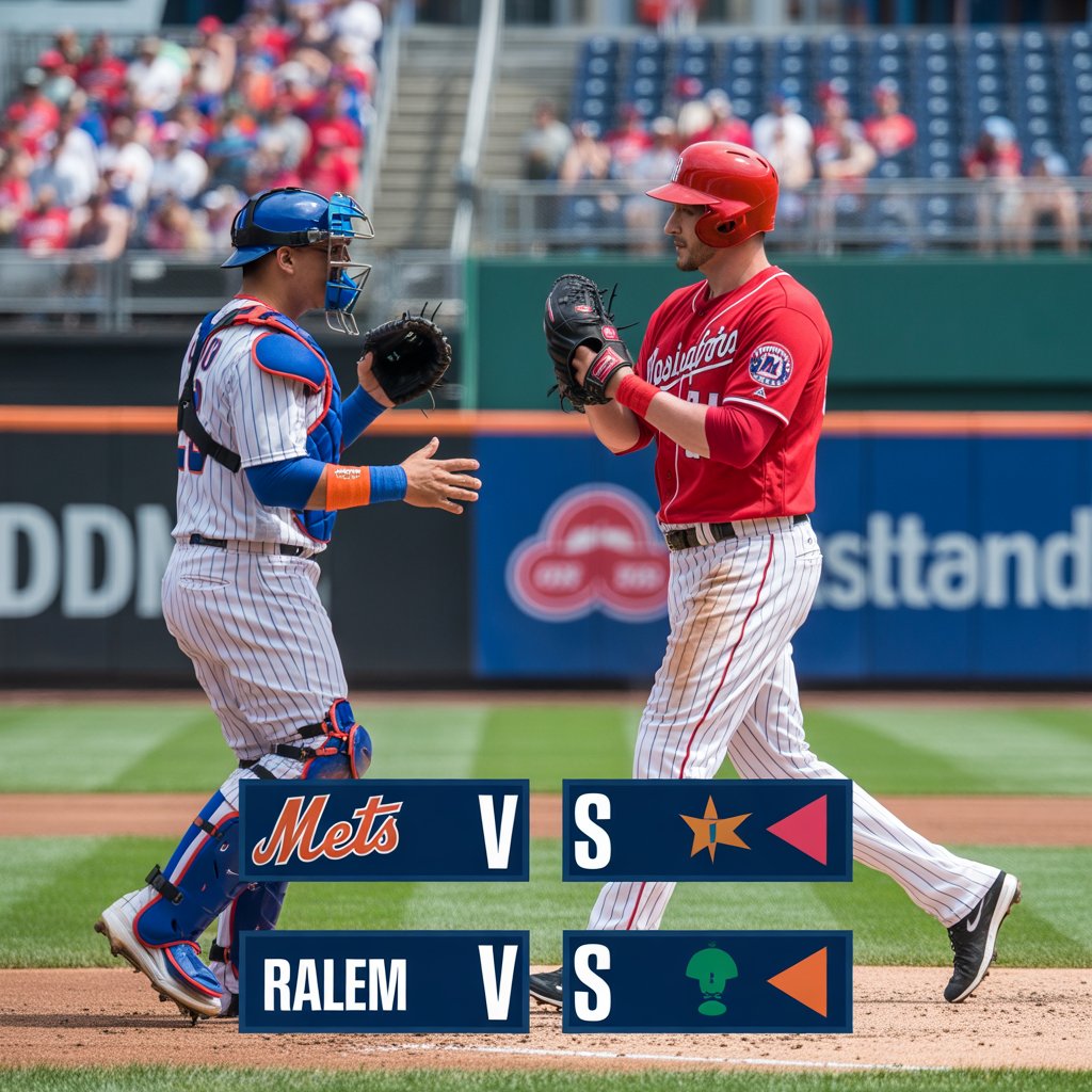 washington nationals vs mets match player stats