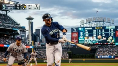 seattle mariners vs tampa bay rays match player stats