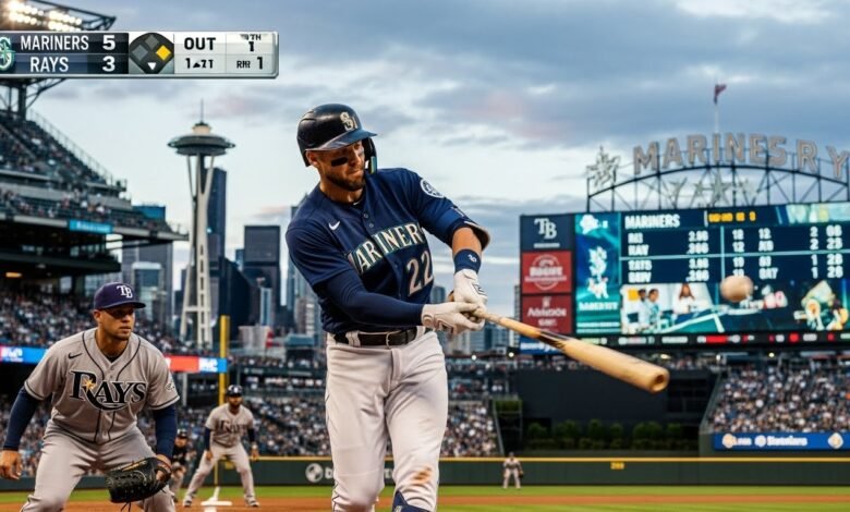 seattle mariners vs tampa bay rays match player stats