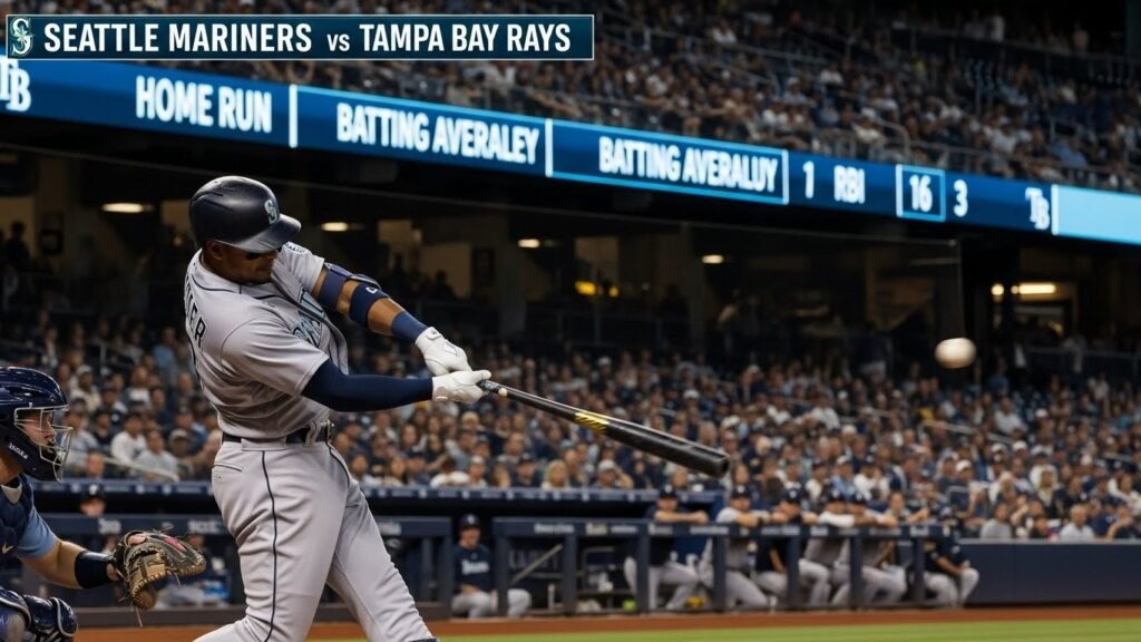 seattle mariners vs tampa bay rays match player stats