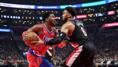 la clippers vs portland trail blazers match player stats