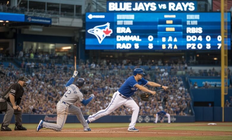 toronto blue jays vs tampa bay rays match player stats