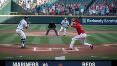 seattle mariners vs cincinnati reds match player stats