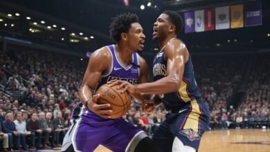 sacramento kings vs new orleans pelicans match player stats