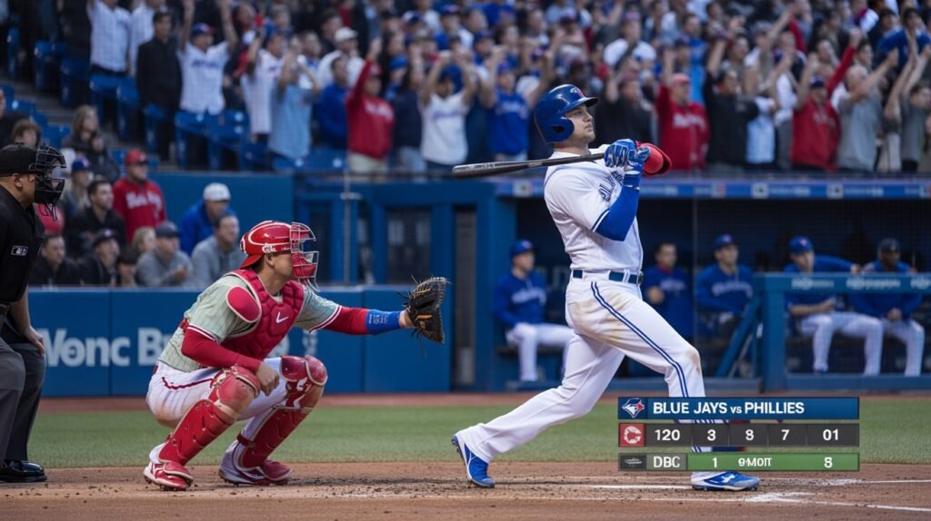 toronto blue jays vs phillies match player stats