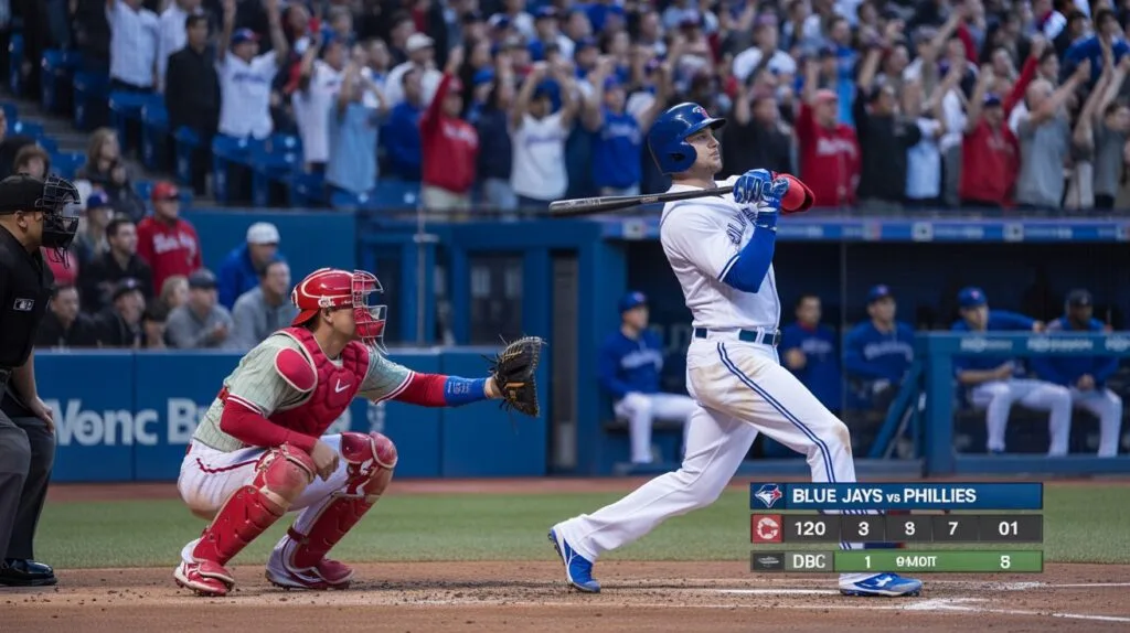 toronto blue jays vs phillies match player stats