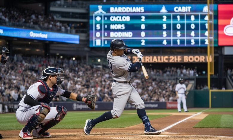 new york yankees vs cleveland guardians match player stats