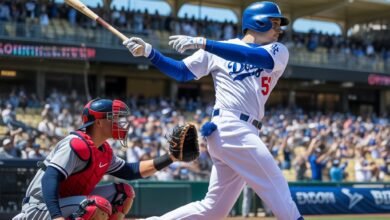 dodgers vs cleveland guardians match player stats