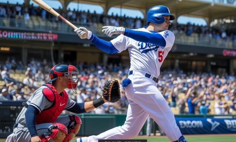 dodgers vs cleveland guardians match player stats