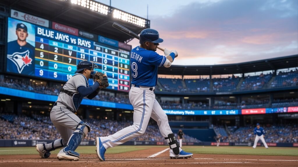 toronto blue jays vs tampa bay rays match player stats