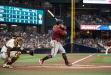 diamondbacks vs padres match player stats​