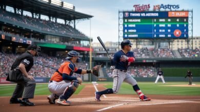 minnesota twins vs houston astros match player stats