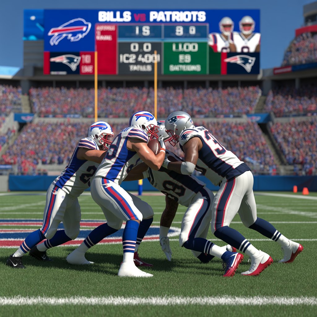 buffalo bills vs new england patriots match player stats