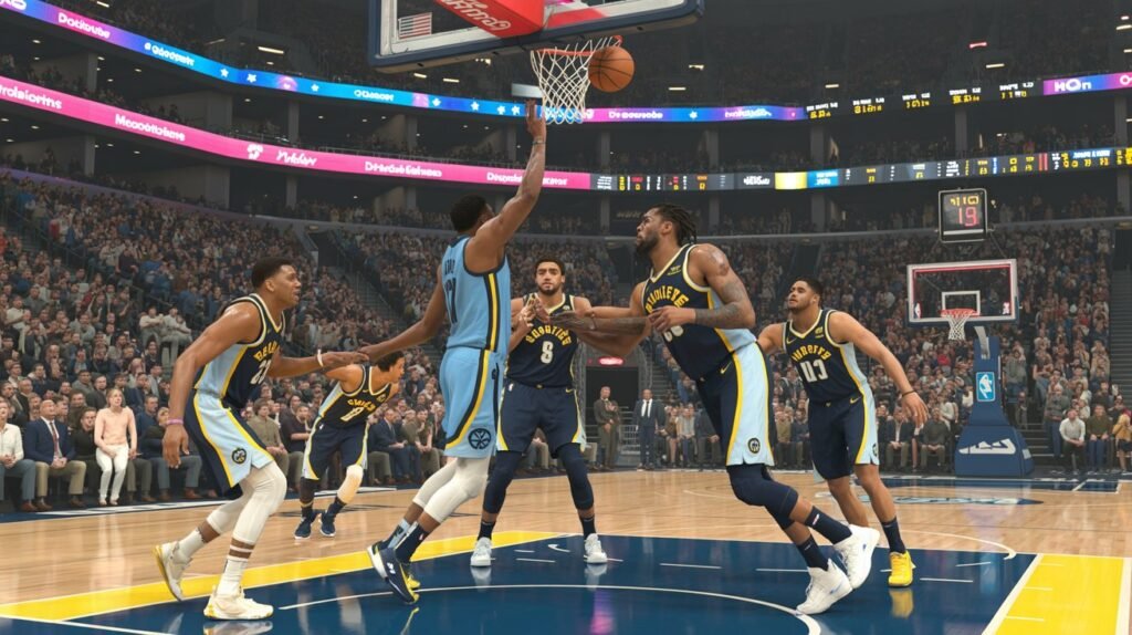 denver nuggets vs memphis grizzlies match player stats