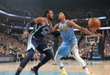 memphis grizzlies vs denver nuggets match player stats