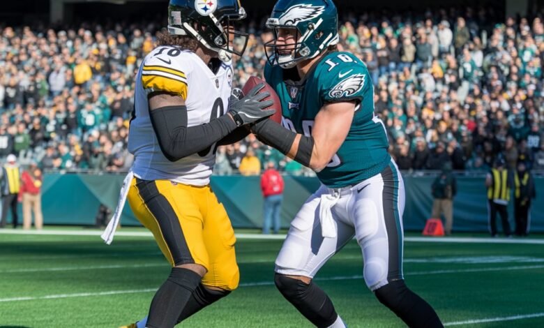 steelers vs philadelphia eagles match player stats