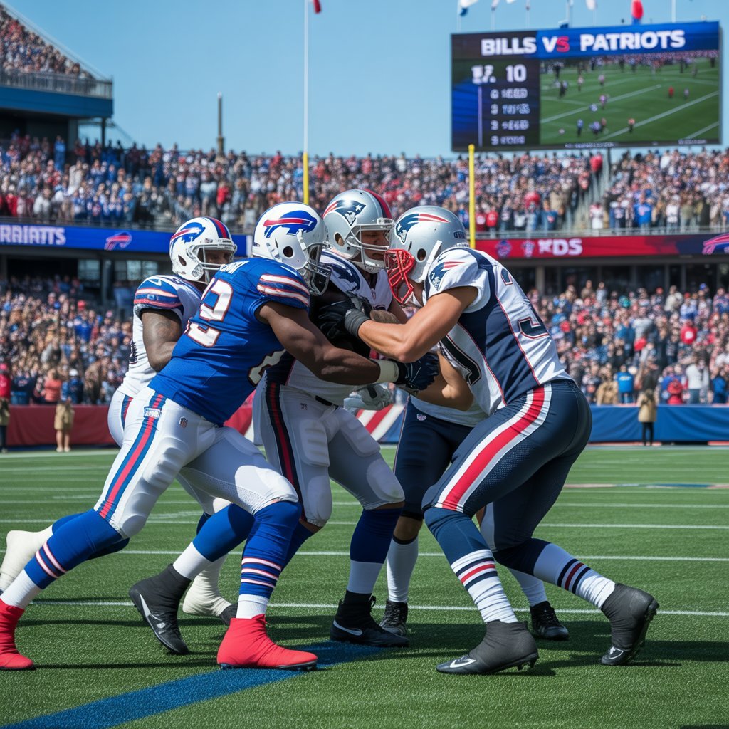 buffalo bills vs new england patriots match player stats