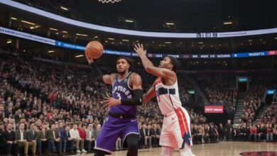 toronto raptors vs washington wizards match player stats